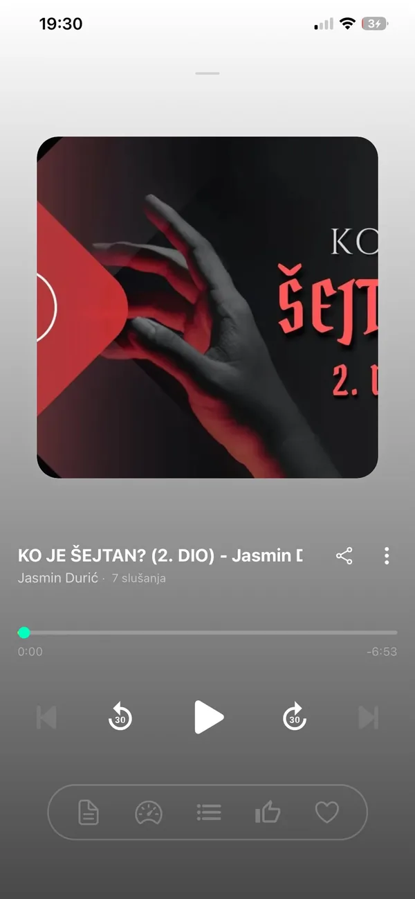 Plejer s predavanjem o poslaniku Jakubu